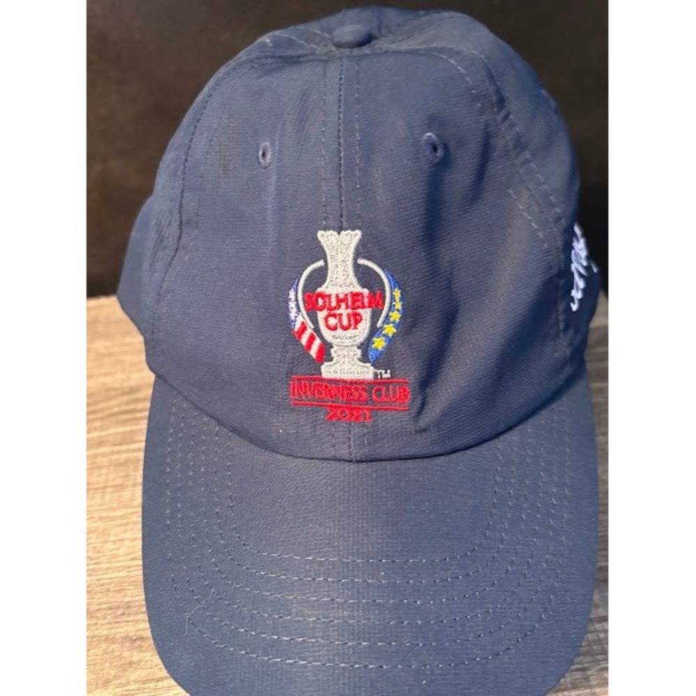 Imperial Solheim Cup Inverness Club 2021 Golf Hat Cap Navy Savage Adjustable
